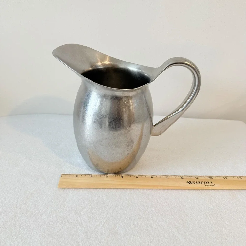 Vintage Vollrath Stainless Steel Creamer Pitcher‎ 7